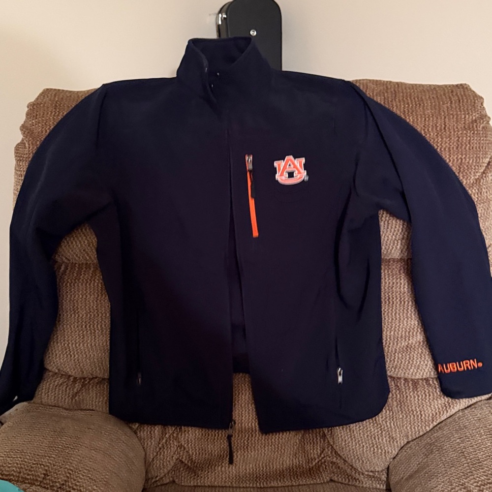 Auburn University Colosseum Athletics Men's Navy Jacket Medium